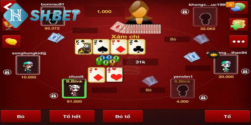 Điểm cuốn hút của sảnh game bài