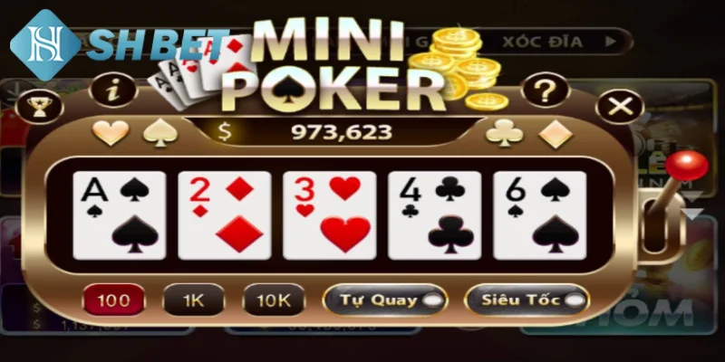 Hướng dẫn cách chơi quay hũ mini poker cho thành viên mới